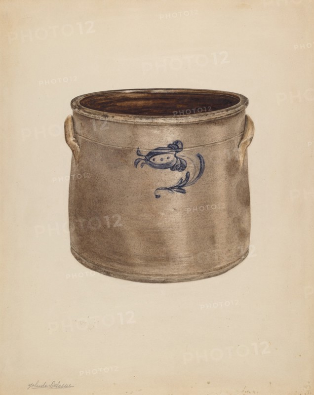 Crock, probably 1937/1938. Creator: Yolande Delasser.
