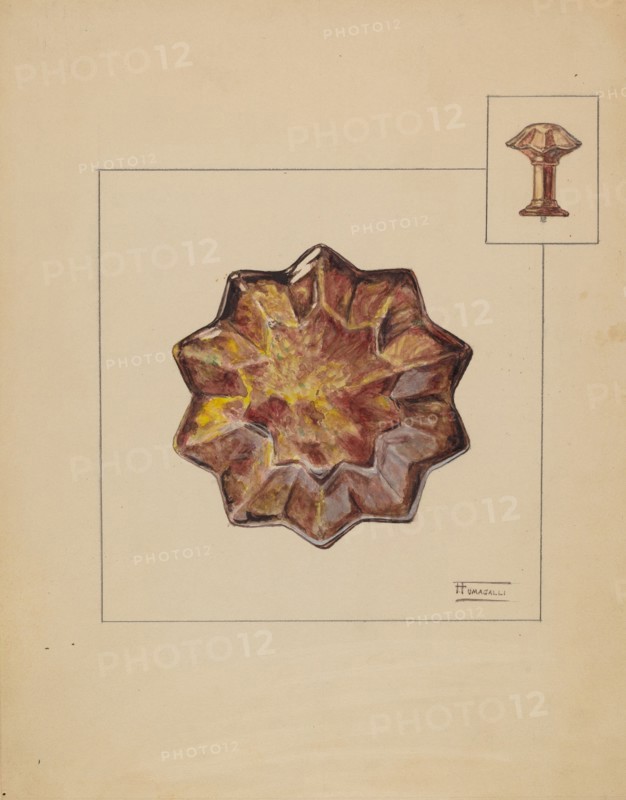 Curtain Tie Back, c. 1936. Creator: Frank Fumagalli.