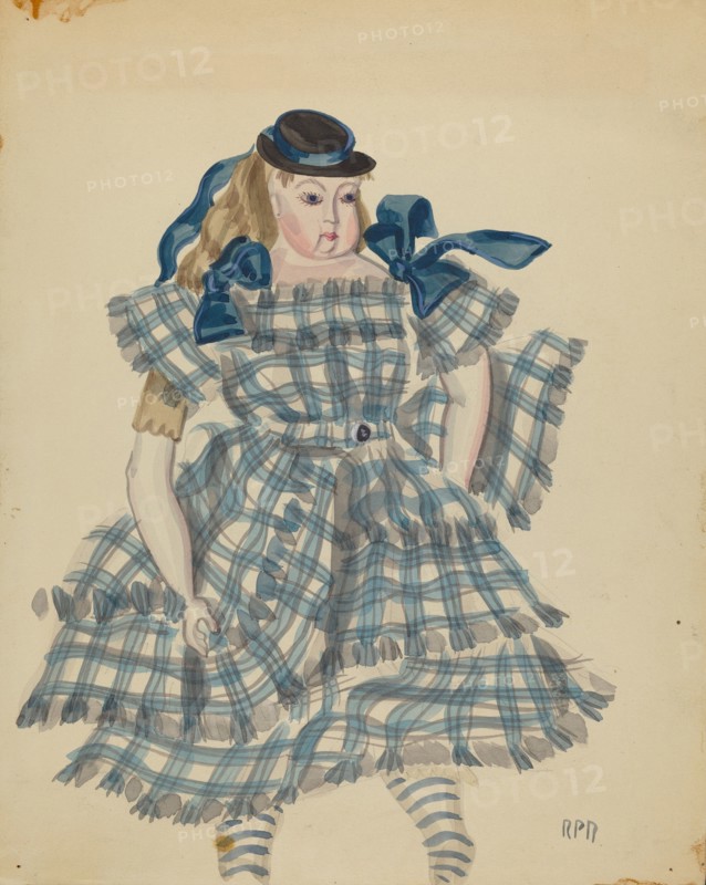 Doll, 1935/1942. Creator: Raoul Du Bois.