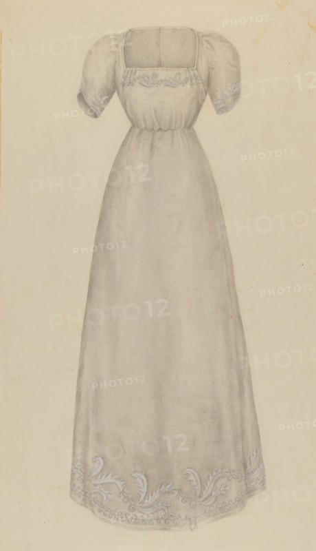 Dress, c. 1938. Creator: Bessie Forman.