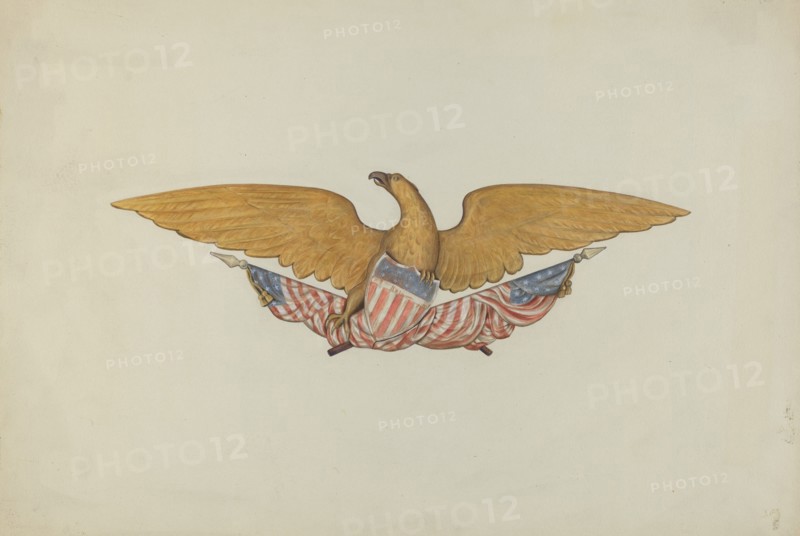 Eagle Stern Piece, c. 1938. Creator: Betty Fuerst.