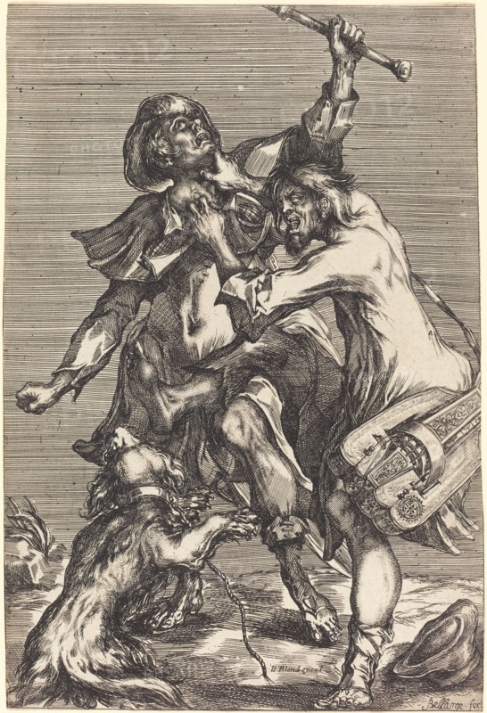 Fighting Beggars. Creator: Jacques Bellange.