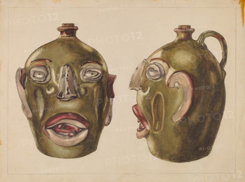 Grotesque Jug, c. 1936. Creator: Frank Fumagalli.