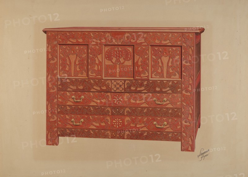 Hadley Chest, 1937. Creator: Lawrence Flynn.