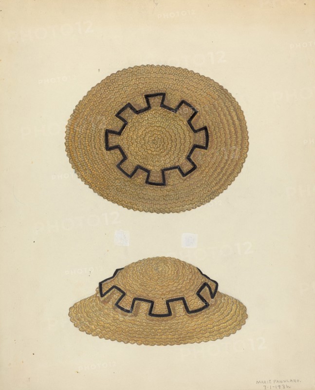 Hat, 1936. Creator: Marie Famularo.