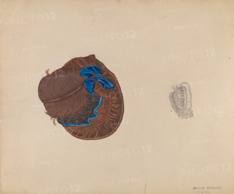 Hat, 1936. Creator: Marie Famularo.