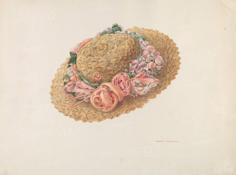 Hat, c. 1941. Creator: Juanita Donahoo.