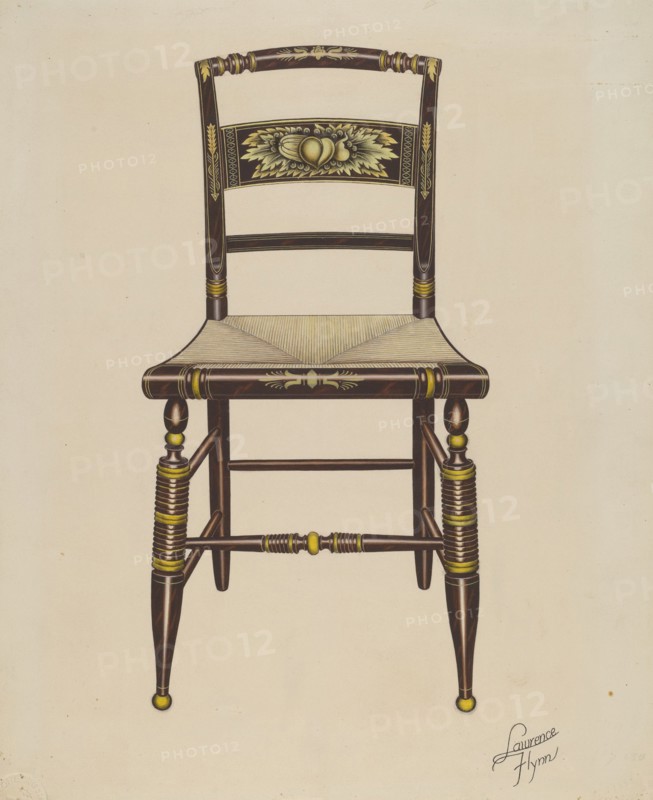 Hitchcock Chair, 1936. Creator: Lawrence Flynn.