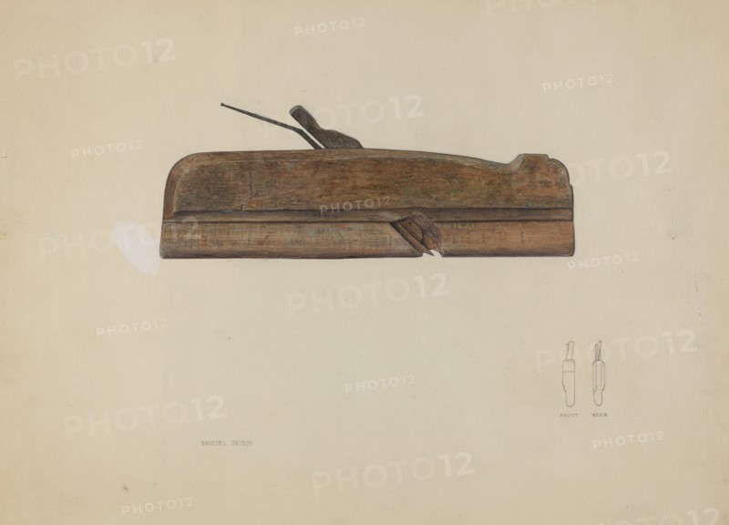 Hollow Plane, c. 1937. Creator: Samuel Faigin.