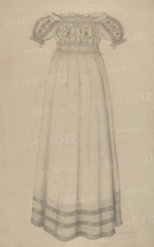 Infant's Dress, c. 1938. Creator: Marie Famularo.