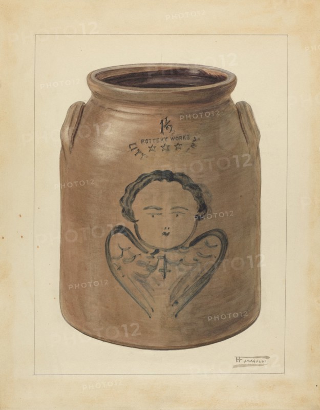Jar, c. 1953. Creator: Frank Fumagalli.