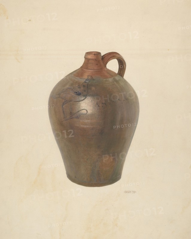 Jug, 1939. Creator: Bisby Finley.