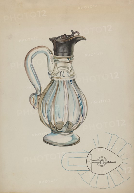 Jug, c. 1936. Creator: Roberta Elvis.