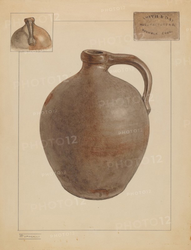 Jug, c. 1937. Creator: Frank Fumagalli.