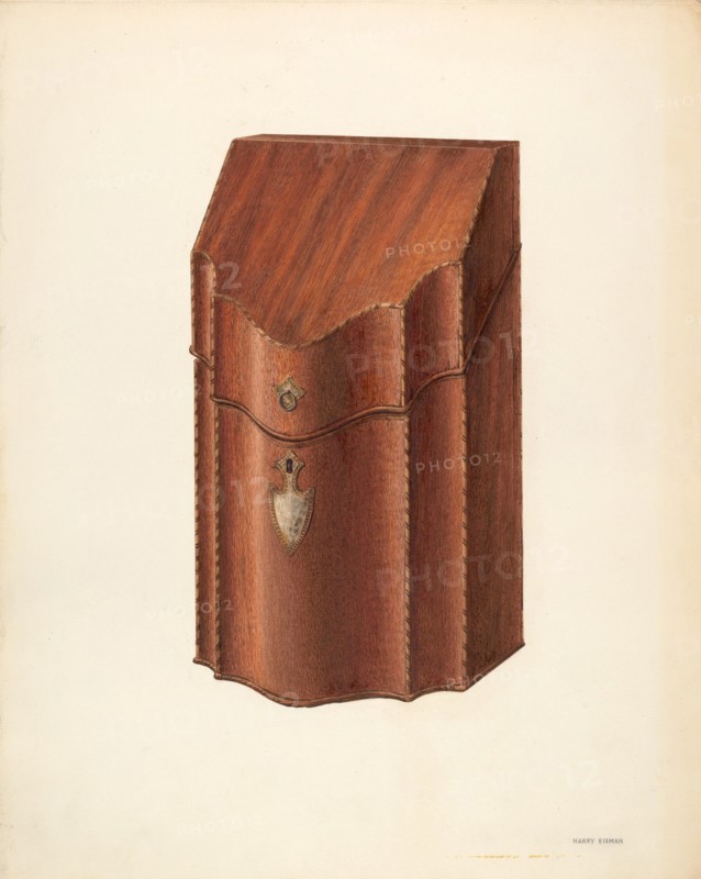 Knife Box, c. 1940. Creator: Harry Eisman.