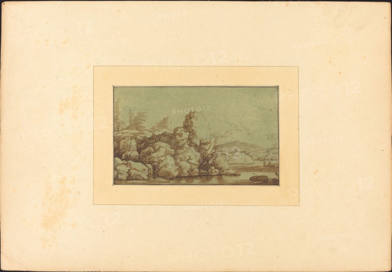 Landscape, published 1780. Creator: Allart van Everdingen.