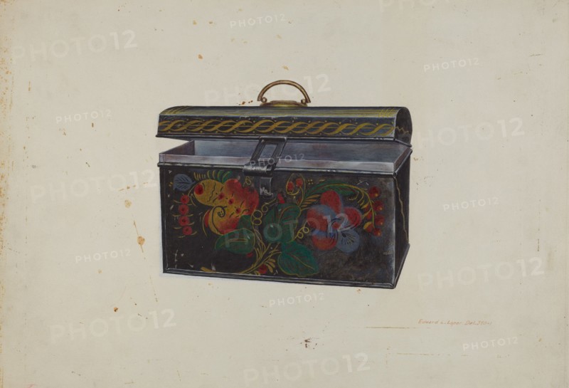Lunch Box, c. 1938. Creator: Edward L Loper.