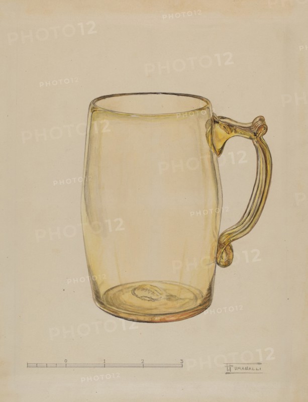 Mug, 1935/1942. Creator: Frank Fumagalli.
