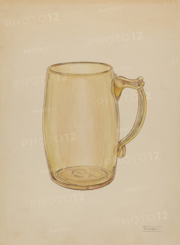 Mug, c. 1940. Creator: Frank Fumagalli.