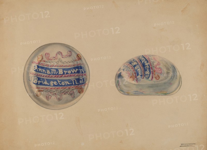 Paper Weight, c. 1937. Creator: Frank Fumagalli.