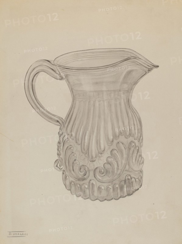 Pitcher, c. 1937. Creator: Frank Fumagalli.