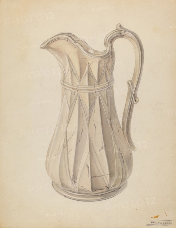 Pitcher, c. 1938. Creator: Frank Fumagalli.
