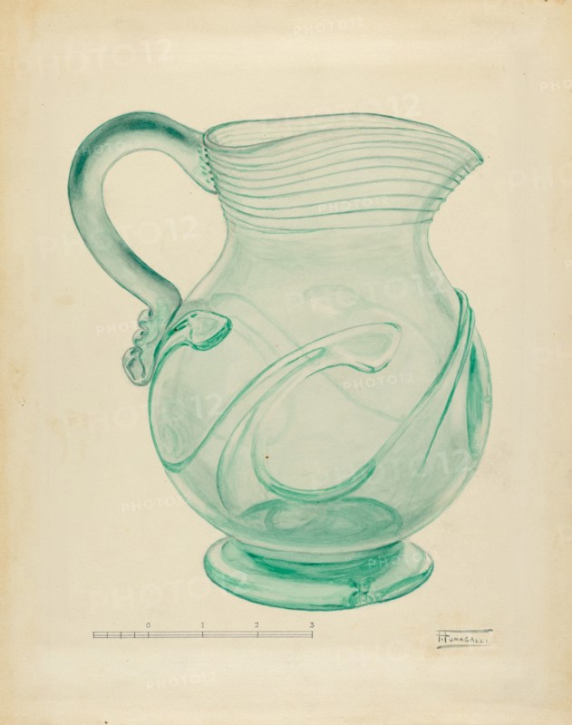 Pitcher, c. 1940. Creator: Frank Fumagalli.