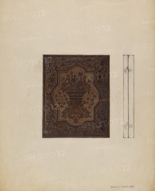 Portrait Case, 1935/1942. Creator: Marie Famularo.