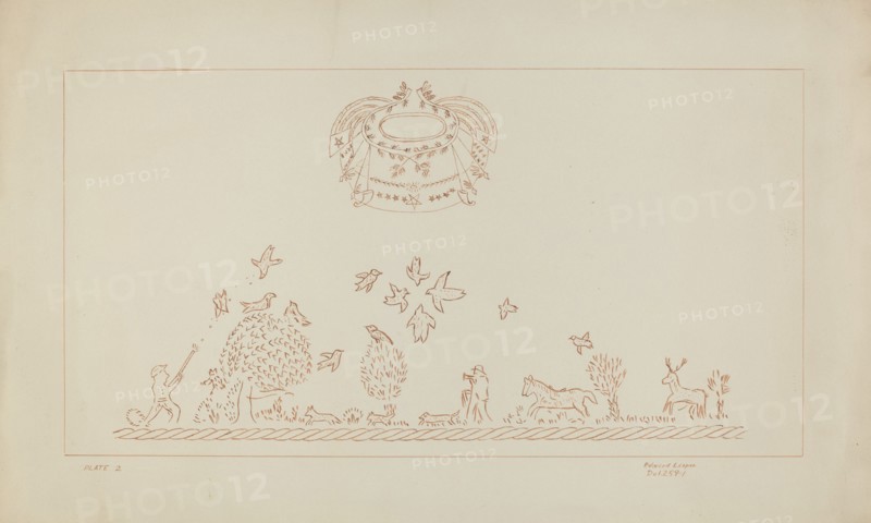 Powder Horn, c. 1938. Creator: Edward L Loper.