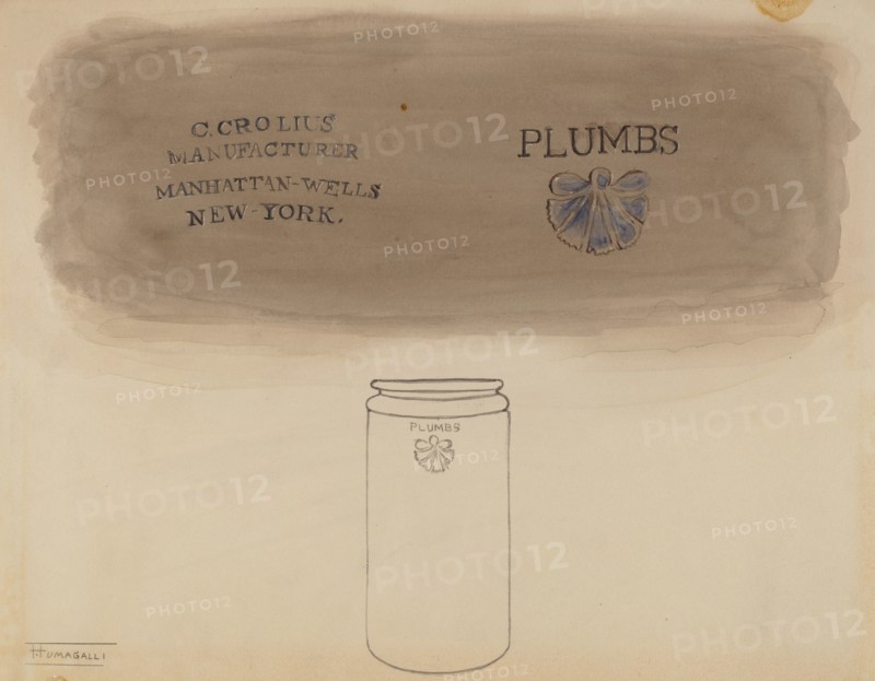 Preserve Jar, c. 1940. Creator: Frank Fumagalli.