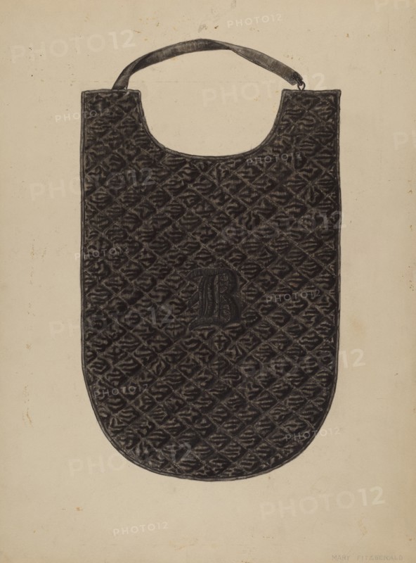 Quilted Chest Protection, c. 1940. Creator: Mary Fitzgerald.