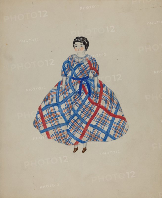 Shaker Doll, 1935/1942. Creator: Mary Fitzgerald.