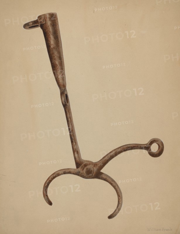 Snubber for Bull, c. 1942. Creator: William Frank.