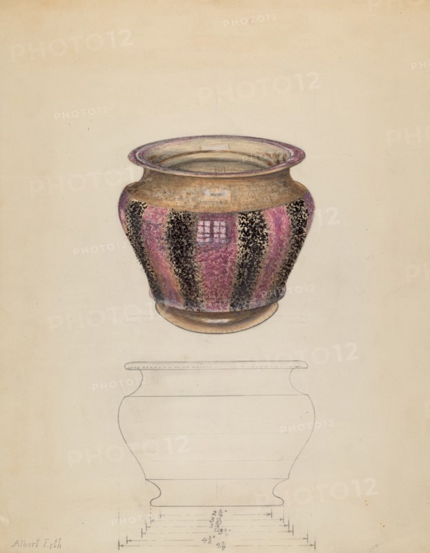 Sugar Bowl, c. 1936. Creator: Albert Eyth.