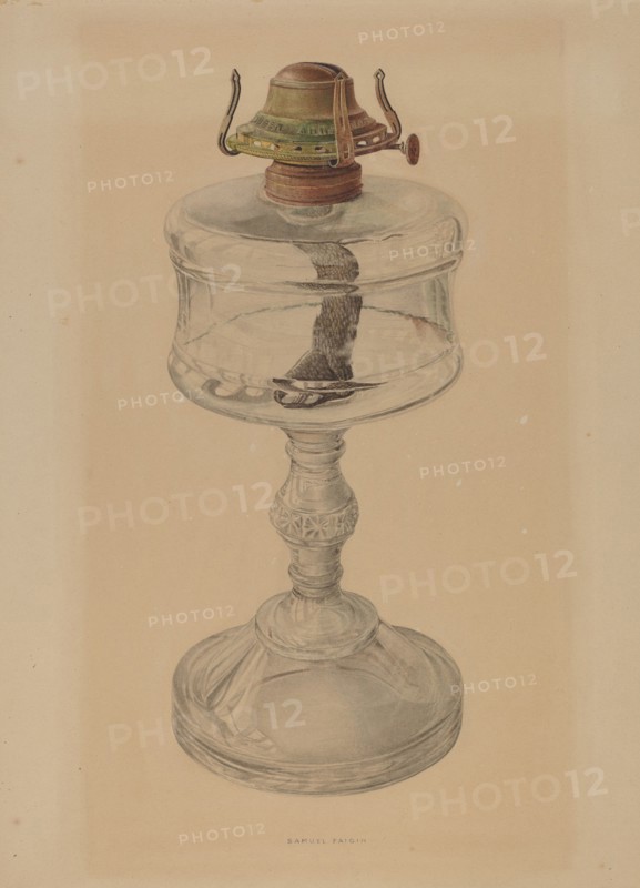 Table Lamp, 1935/1942. Creator: Samuel Faigin.