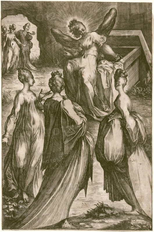 The Three Marys at the Tomb. Creator: Jacques Bellange.