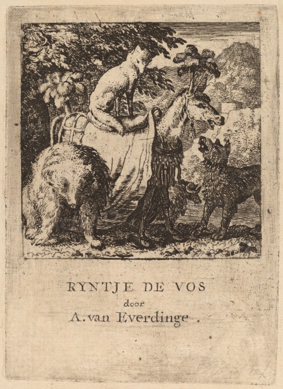 The Triumph of Reynard, probably c. 1645/1656. Creator: Allart van Everdingen.