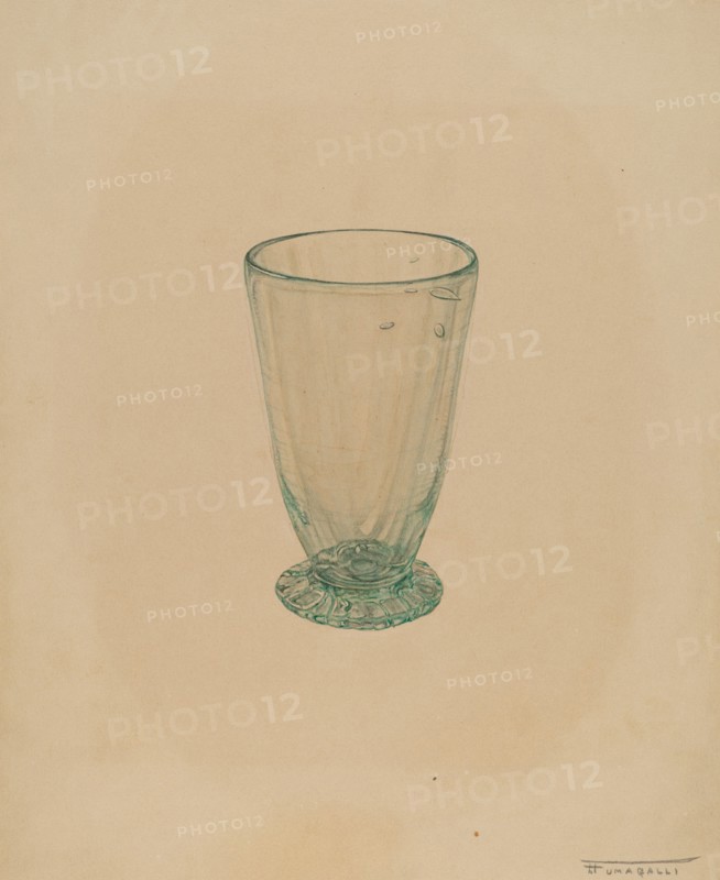 Toddy Glass, c. 1940. Creator: Frank Fumagalli.