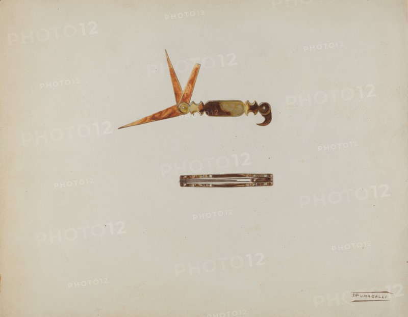 Toothpick, c. 1939. Creator: Frank Fumagalli.