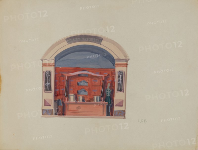 Toy Grocery Store, c. 1936. Creator: Raoul Du Bois.