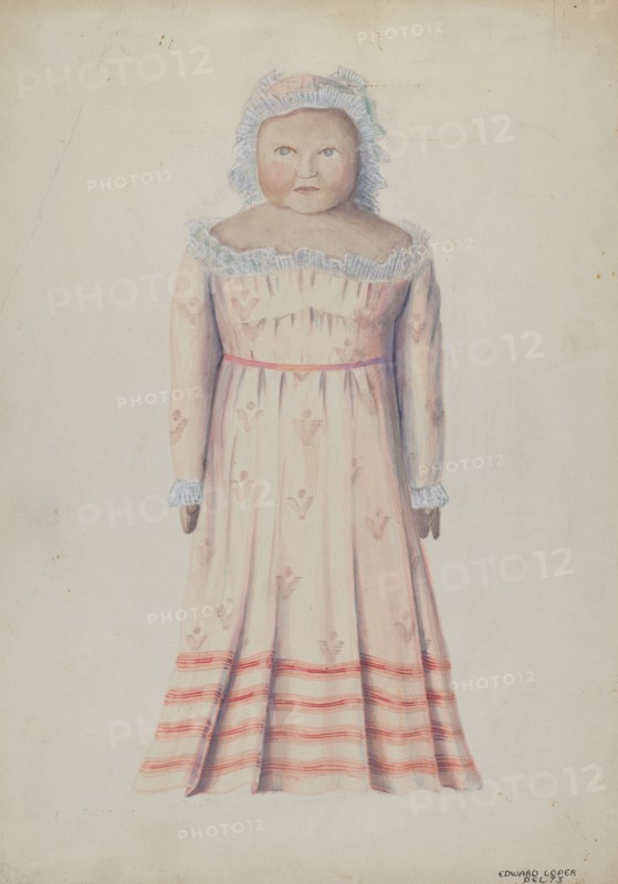 Wax Doll, c. 1936. Creator: Edward L Loper.
