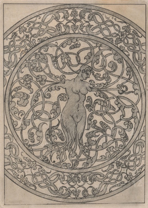 Copies after the 'Livre contenant passement de moresques' (plate 11), 19th century (?). Creator: Jacques Androuet Du Cerceau.