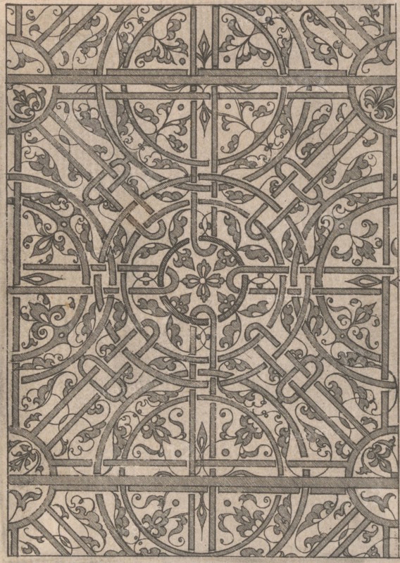 Copies after the 'Livre contenant passement de moresques' (plate 2), 19th century (?). Creator: Jacques Androuet Du Cerceau.