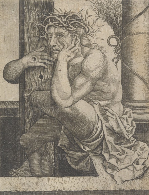 Christ as the Man of Sorrows, ca. 1522-25. Creator: Frans Crabbe van Espleghem.