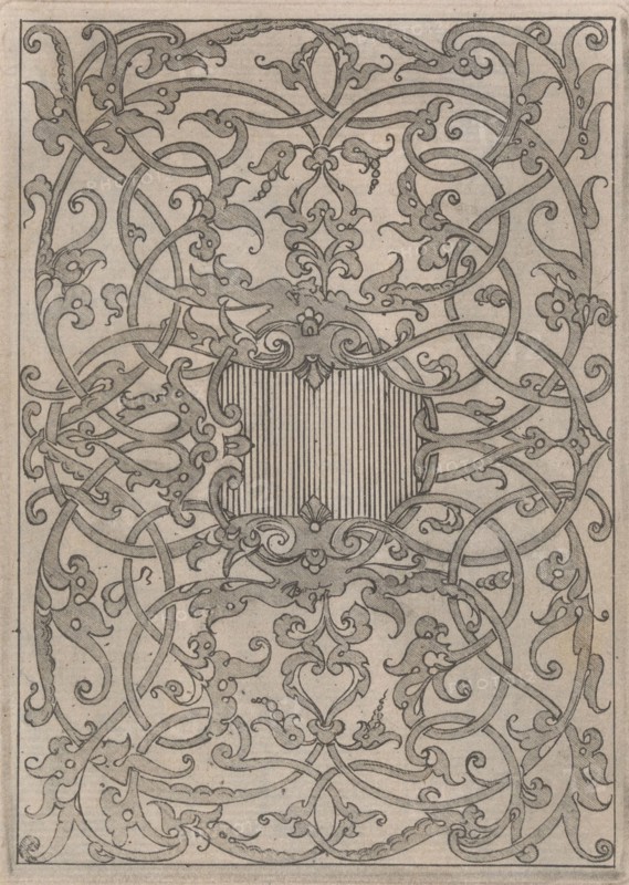 Copies after the 'Livre contenant passement de moresques' (plate 6), 19th century (?). Creator: Jacques Androuet Du Cerceau.