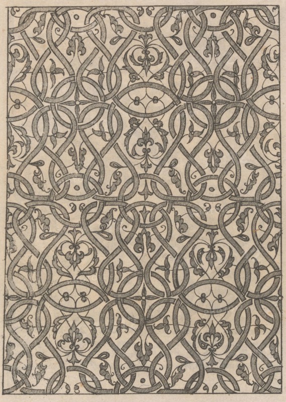Copies after the 'Livre contenant passement de moresques' (plate 9), 19th century (?). Creator: Jacques Androuet Du Cerceau.