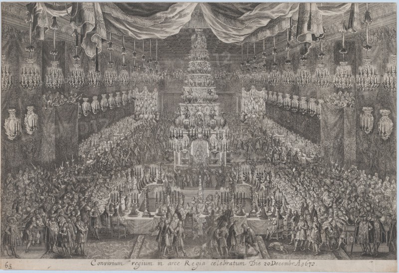 Coronation of Charles XI, Stockholm, December 20, 1672, 1672. Creator: Georg Christoph Eimmart.