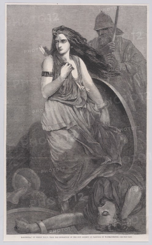 Dar-Thula, from "Illustrated London News", July 27, 1861. Creator: Frederick James Smyth.