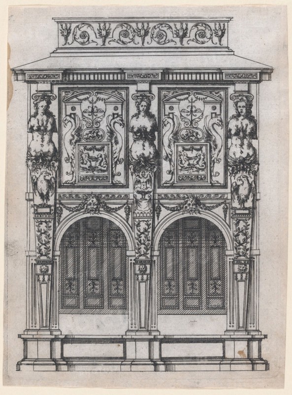 Furniture, 1565-70. Creator: Jacques Androuet Du Cerceau.