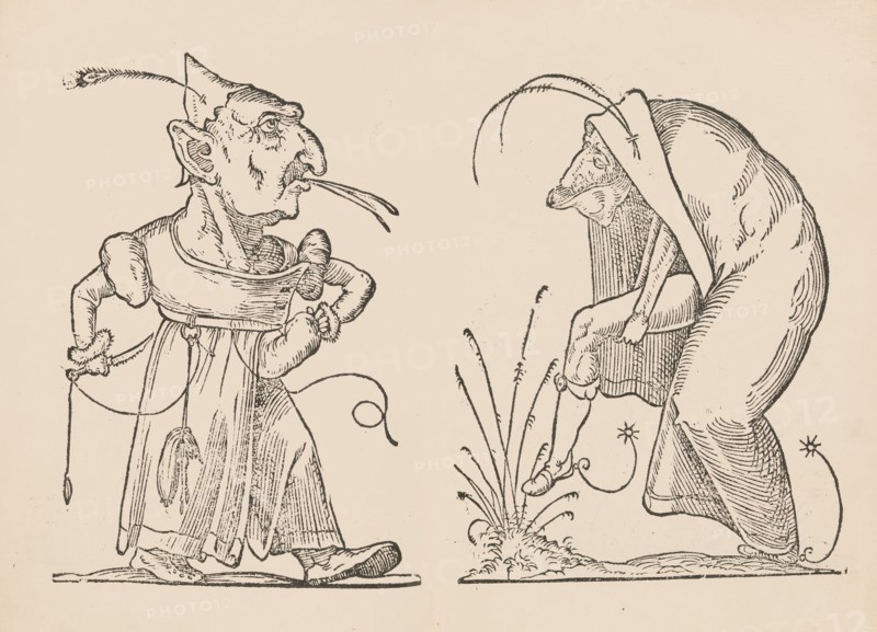 Les Songes Drolatiques de Pantagruel ou sont contenues plusieurs figures de l'invention ..., [1565]. Creator: François Desprez.